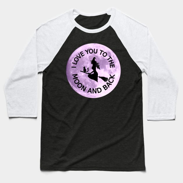 Witch Love Baseball T-Shirt by Laney Kozy
